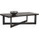 Marley 56 X 28 inch Dark Brown / Antique Gunmetal Coffee Table